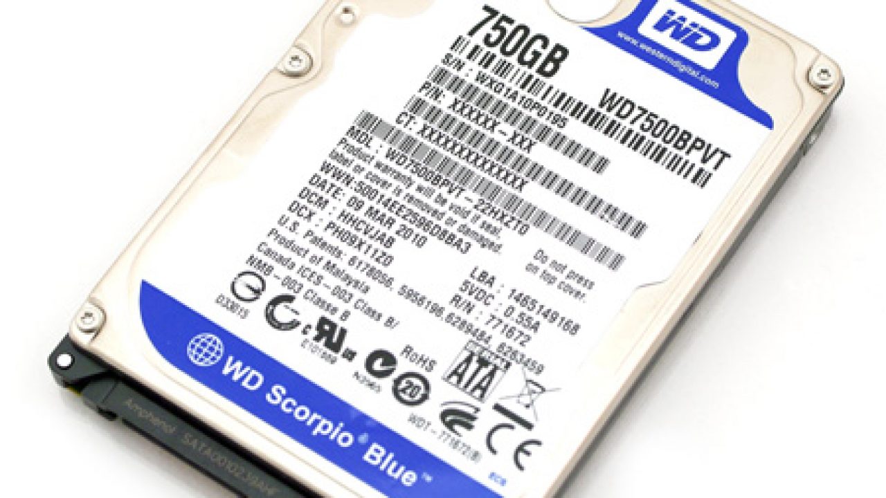 Western Digital Scorpio Blue Review (750GB WD7500BPVT) - StorageReview.com