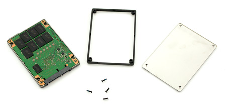 Crucial RealSSD C300 64GB disassembly
