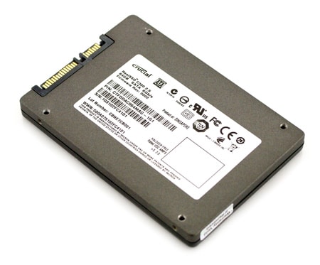 Crucial RealSSD C300 64GB bottom