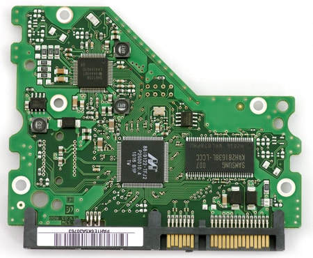 Samsung Spinpoint F4 pcb top