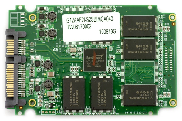 G.Skill Phoenix Pro 40GB SSD pcb bottom