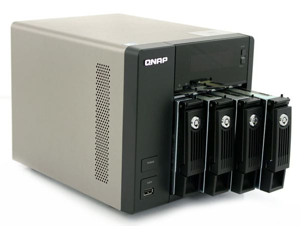 QNAP TS-459 Pro+ Turbo NAS drives out