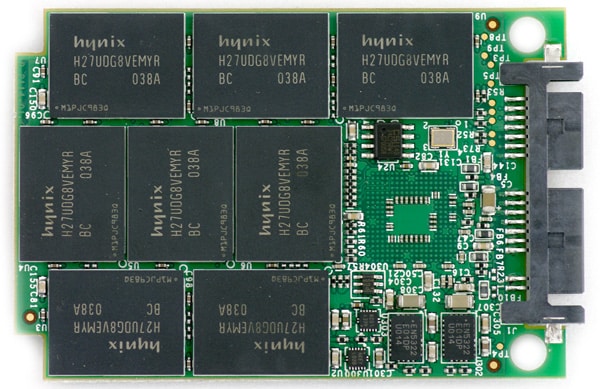 OWC Mercury Aura Pro SSD pcb top