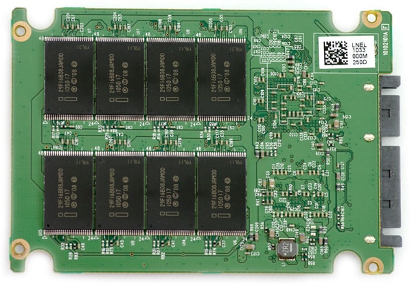 Intel SSD 510 PCB Bottom