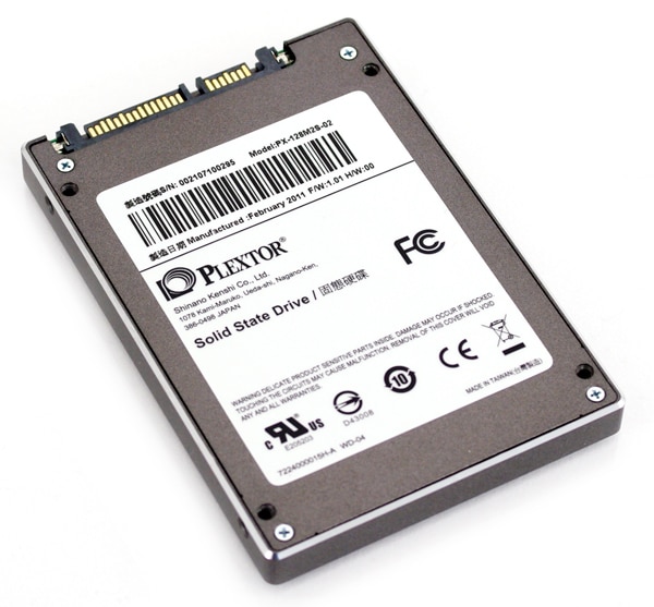 Plextor PX-M2 SSD bottom