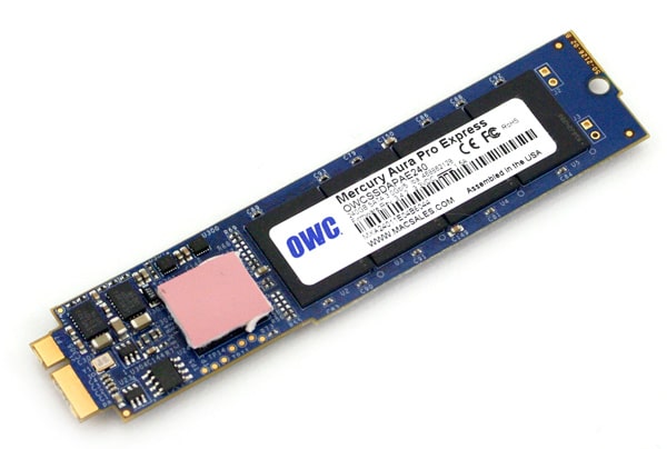 OWC Mercury Pro Aura Express SSD top