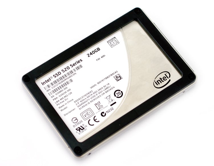 Intel SSD 520シリーズ　180GB SLC 2台