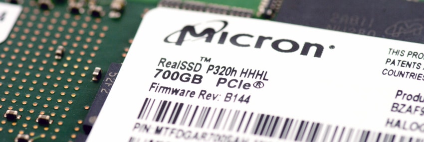 Micron 700GB PCIe SSD Hard drive P329h