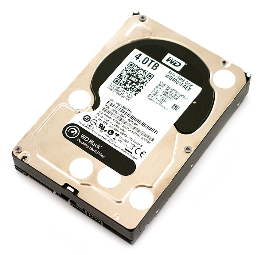 WD Black 1TB Performance 7200 RPM Desktop 3.5 inch Hard Disk Drive  WD1003FZEX