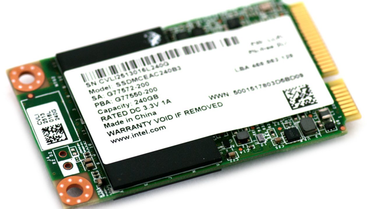SSD 525 mSATA Review - StorageReview.com
