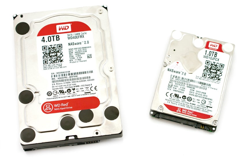 Western Digital - HDD 1To SATA 2,5- NASware 3.0 - WD10JFCX