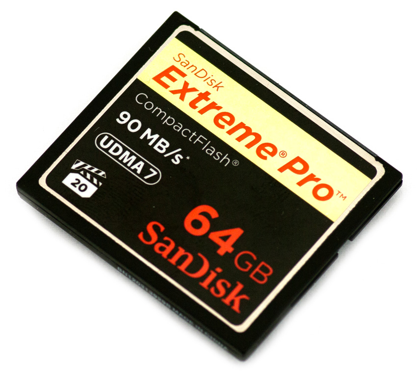 SanDisk Extreme PRO CompactFlash Memory Card Review 