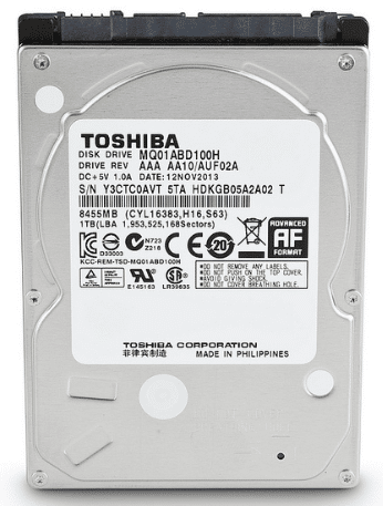 2.5 inch hybrid hard drive