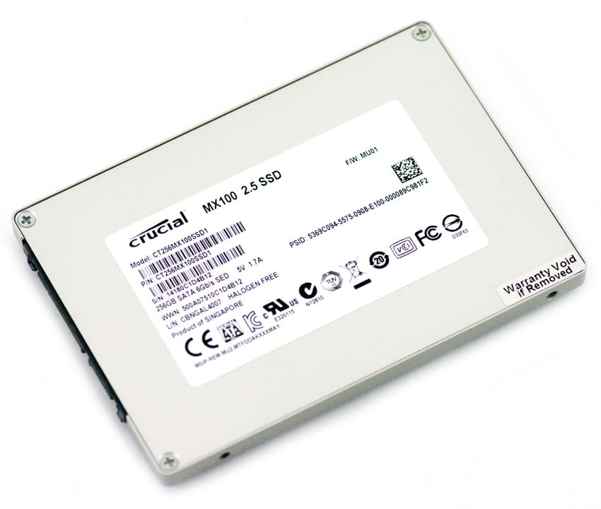 512GB Serial ATA Crucial MX100シリーズ