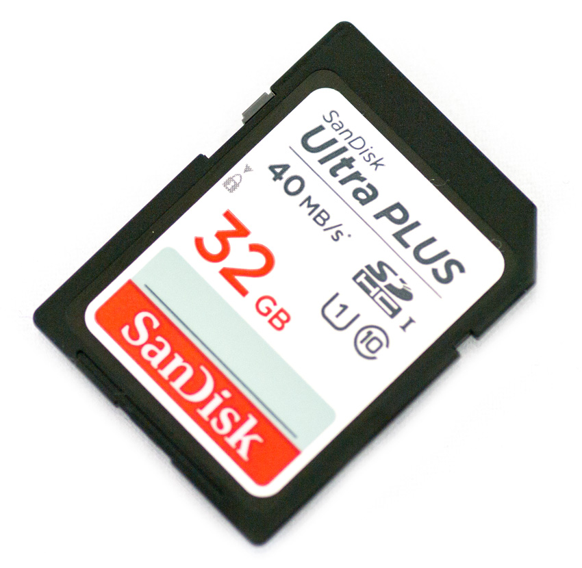 rodear paz Actriz SanDisk Ultra Plus SD Memory Card Review (32GB) - StorageReview.com