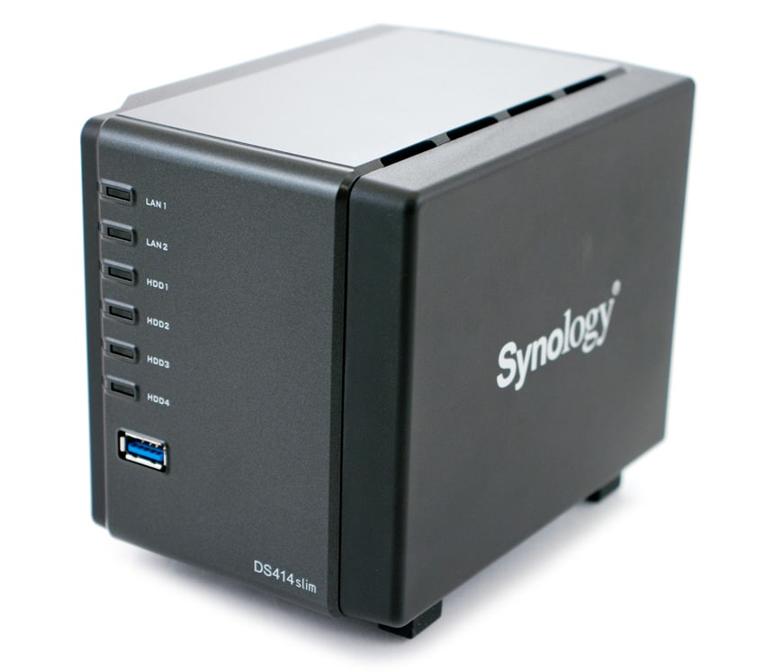 medier smertefuld Rodet Synology DiskStation DS414slim Review - StorageReview.com