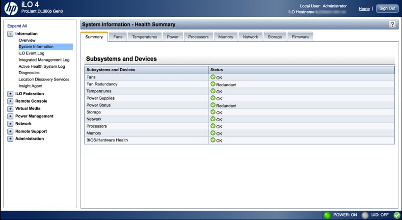 hp ilo 4 compatibility