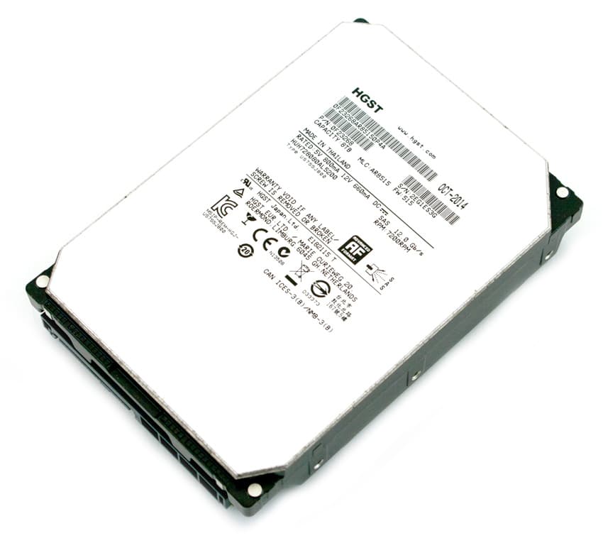 Disque dur Hitachi HGST 14 To - Hélium et Technologie SMR