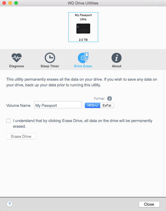 format my passport ultra for mac and pc