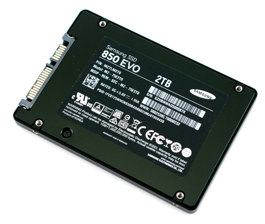 rive ned Motley Anemone fisk Samsung 850 EVO SSD 2TB Review - StorageReview.com