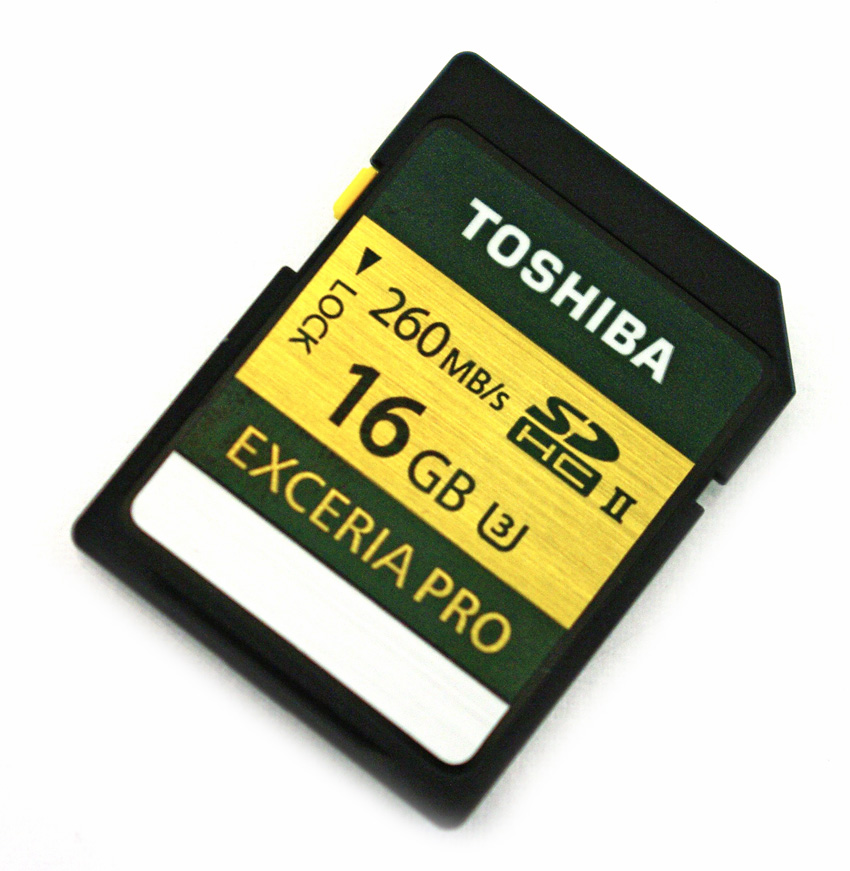 Toshiba Exceria Pro SD Card Review - StorageReview.com