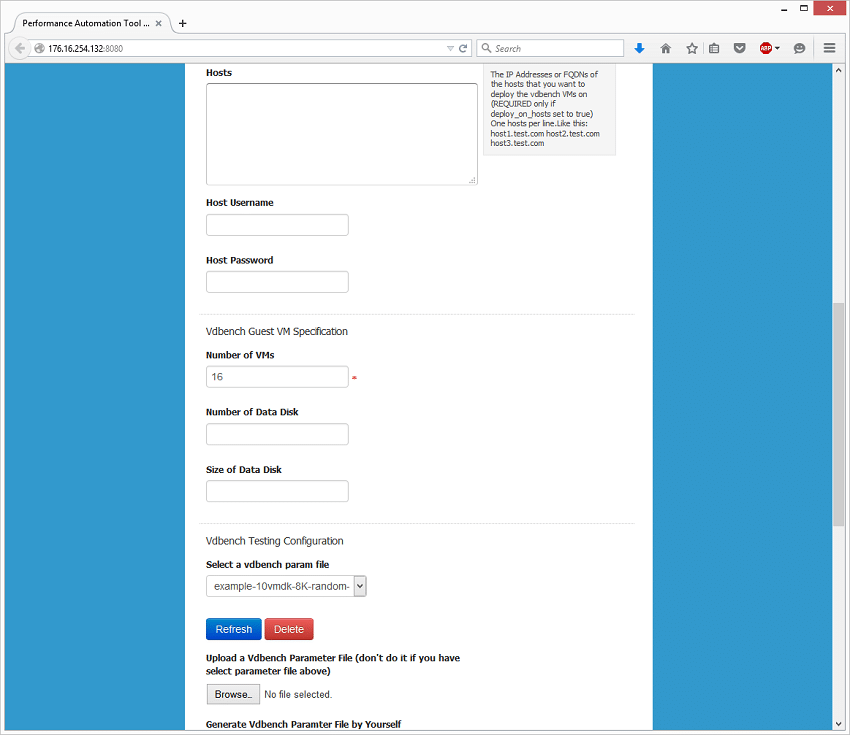 hcibench ip assignment failed