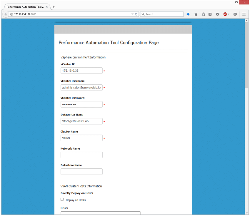 hcibench ip assignment failed