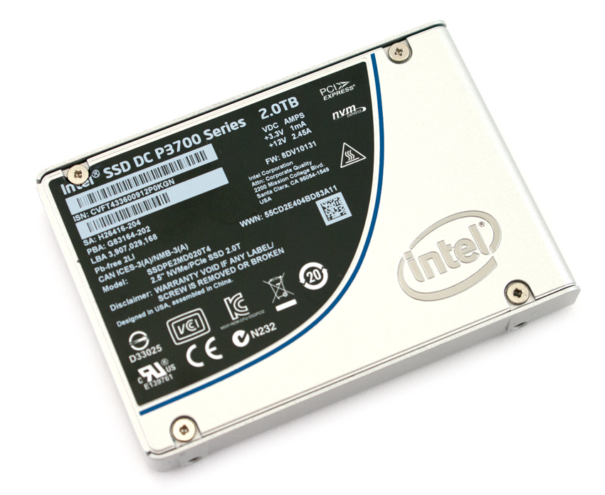 detergent Humorous camouflage Intel SSD DC P3700 2.5" NVMe SSD Review - StorageReview.com