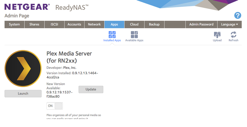 NETGEAR ReadyNAS 212 Review - StorageReview.com