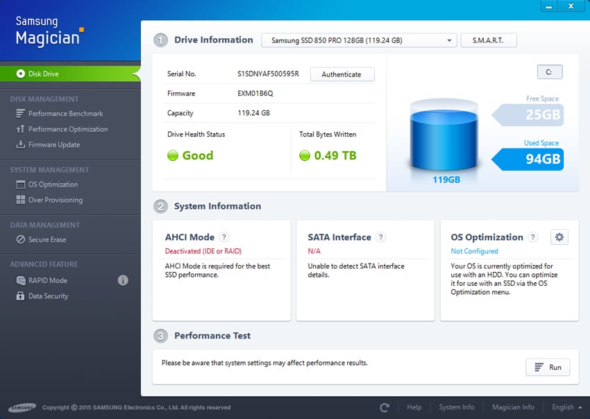 How to Upgrade Samsung SSD Firmware Samsung Magician StorageReview.com