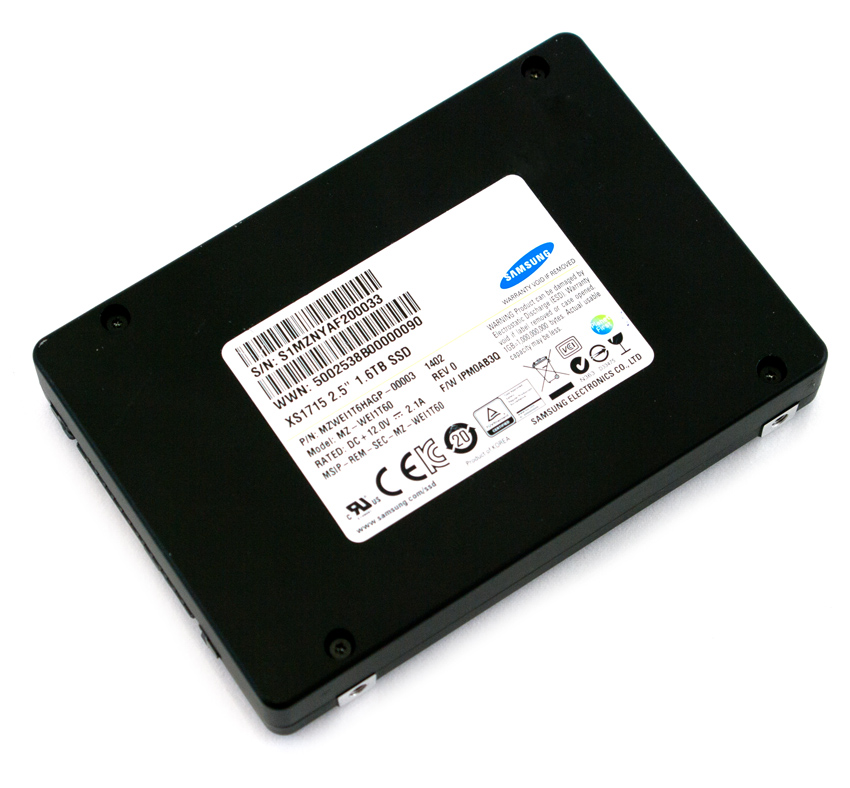 Samsung XS1715 2.5" NVMe Review - StorageReview.com