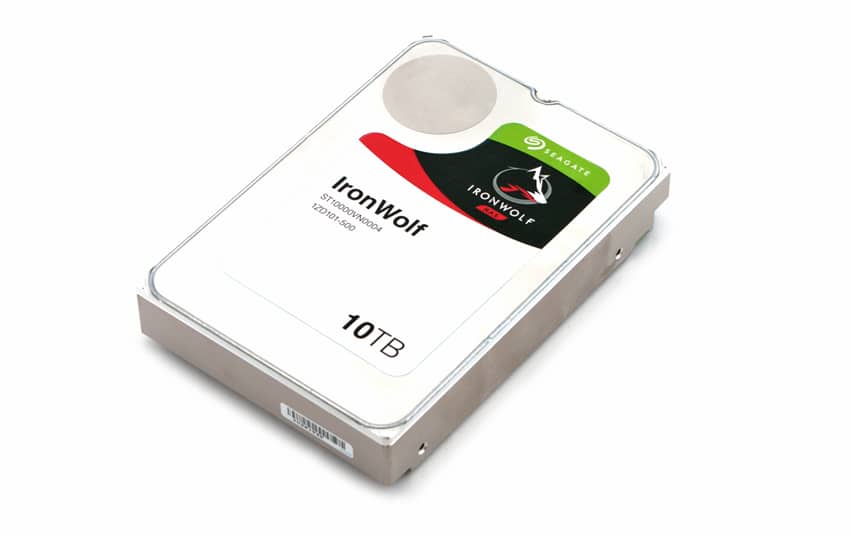 Examen du disque dur Seagate IronWolf HDD 10 To 