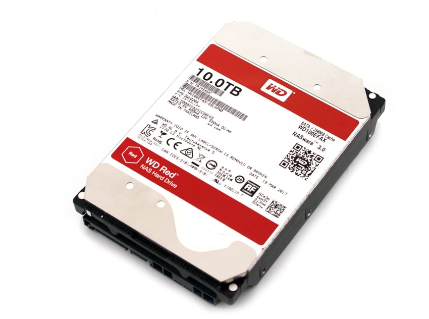 Western Digital RED Plus WD101EFBX 10TB 7200RPM 3.5 LFF NAS SATA drive