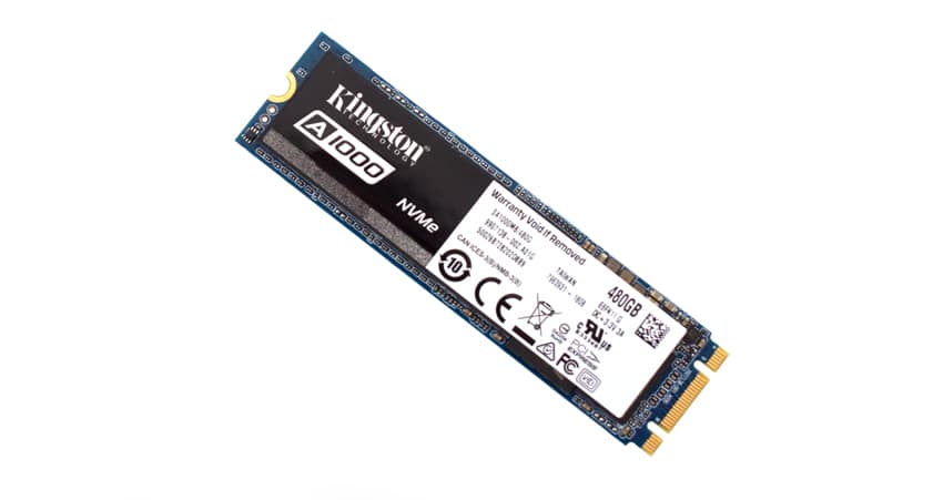 Paradoks bund universitetsområde Kingston A1000 M.2 NVMe SSD Review - StorageReview.com