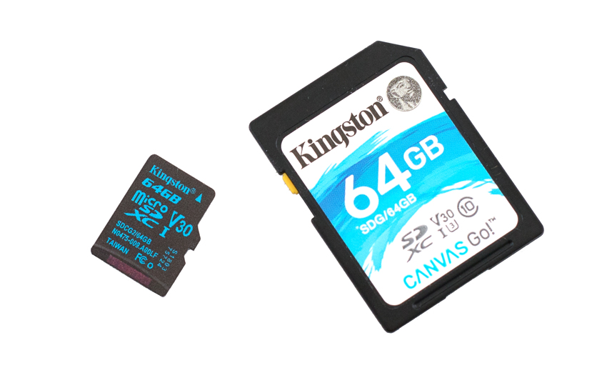 Kingston SDG/32GB SD Canvas Go Ideal for DSLRs Drones and Other SD-Card Compatible Action Cameras