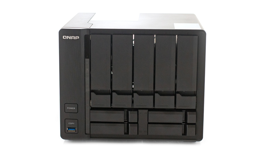 QNAP TVS-951X-2G Desktop NAS Gehäuse mit 2 GB DDR4 Powerful 9-Bay Storage Server