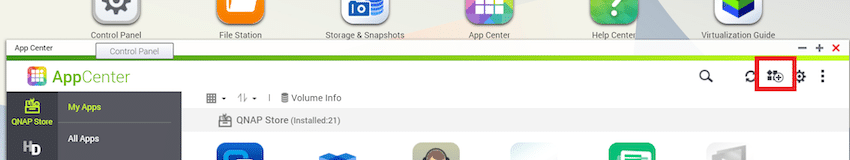 QNAP App Center