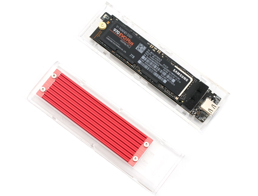 ORICO Boîtier SSD M.2 NVMe Aluminium Adaptateur[Sans Outil