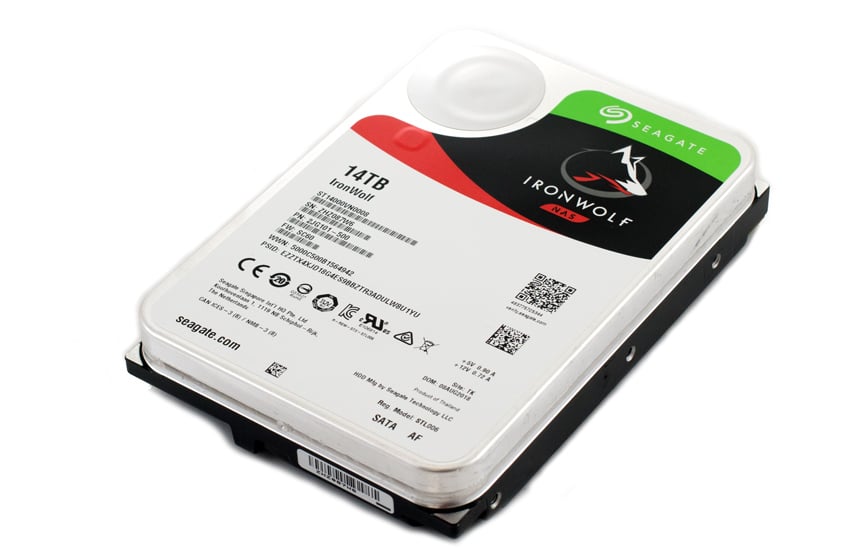 Examen du disque dur NAS Seagate IronWolf 14 To 