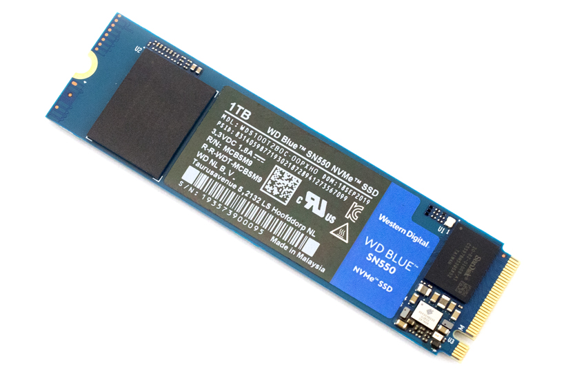 WD Blue SN550 500GB High-Performance M.2 Pcie NVMe SSD