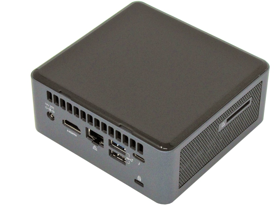 Intel NUC 10 NUC10i7FNH ports