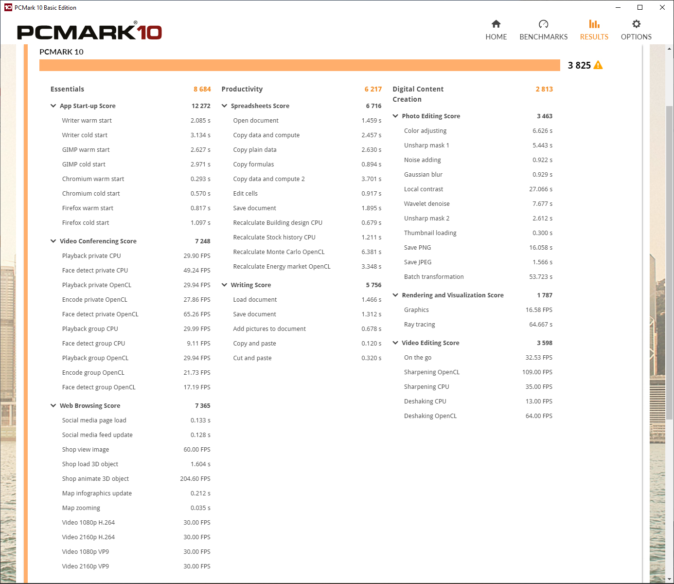Lenovo ThinkCentre M90n PCMark 10 score