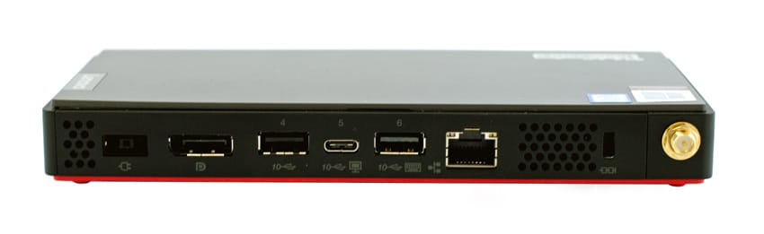 Lenovo ThinkCentre M90n Rear