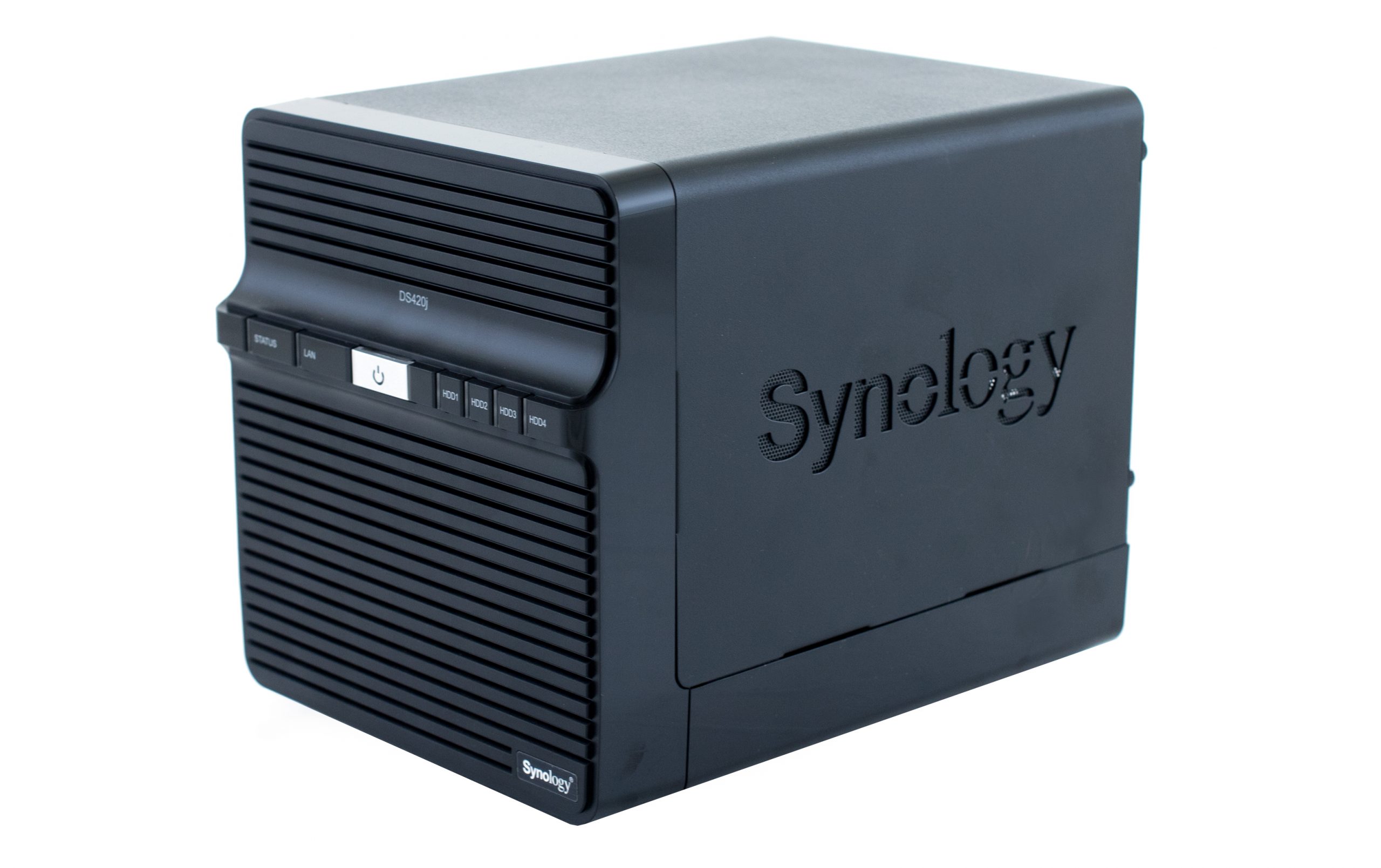 Installiert mit 4 x 10 TB Western Digital Red Drives Synology DS420j 40 TB 4 Bay Desktop NAS-Lösung 