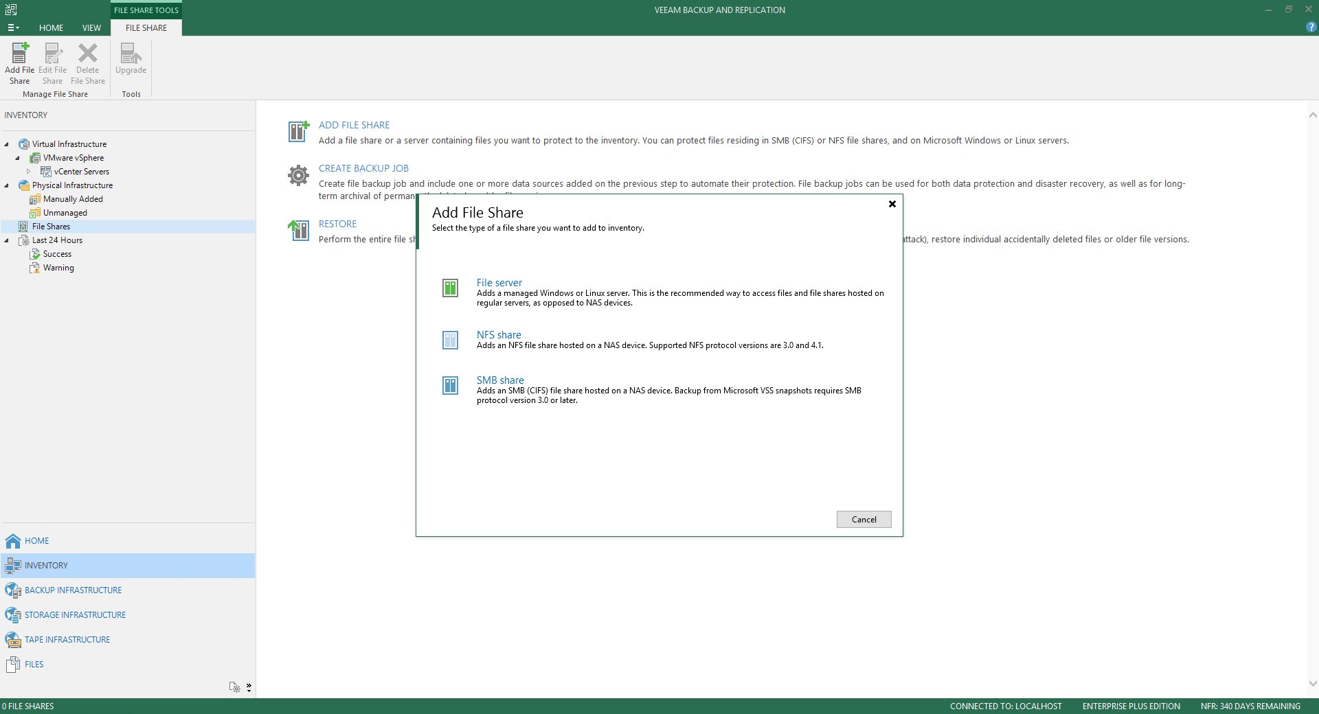 Veeam v10 NAS2