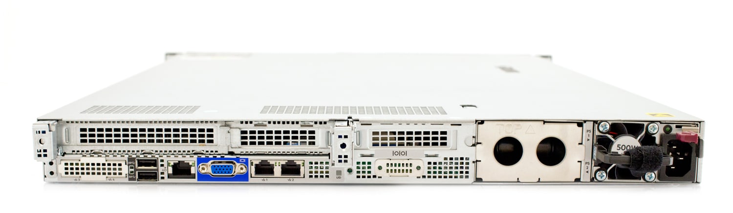 HPE ProLiant DL160 Gen10 rear