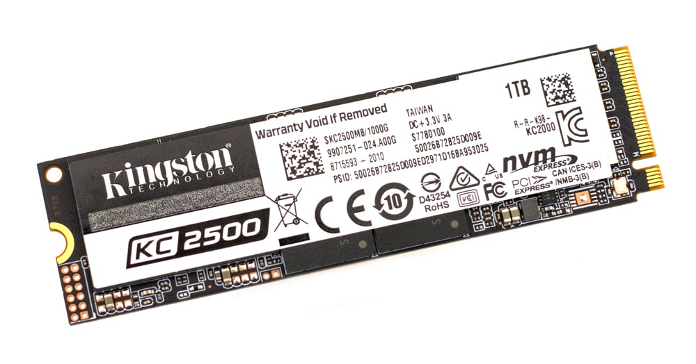 Kingston Technology KC2500 M.2 500 Go PCI Express 3.0 3D TLC NVMe - Disque  SSD - KINGSTON