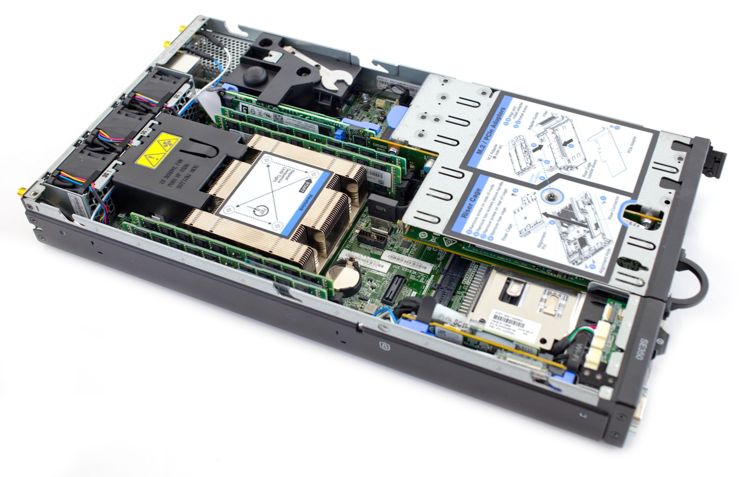 Lenovo ThinkSystem SE350 Inside