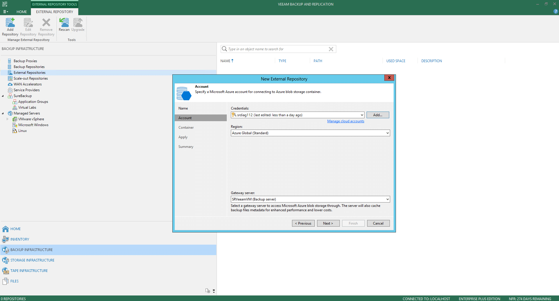 Veeam Backup For Microsoft Azure 30