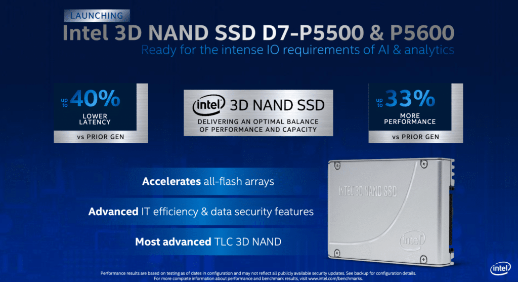 Intel P5500 P5600 Overview